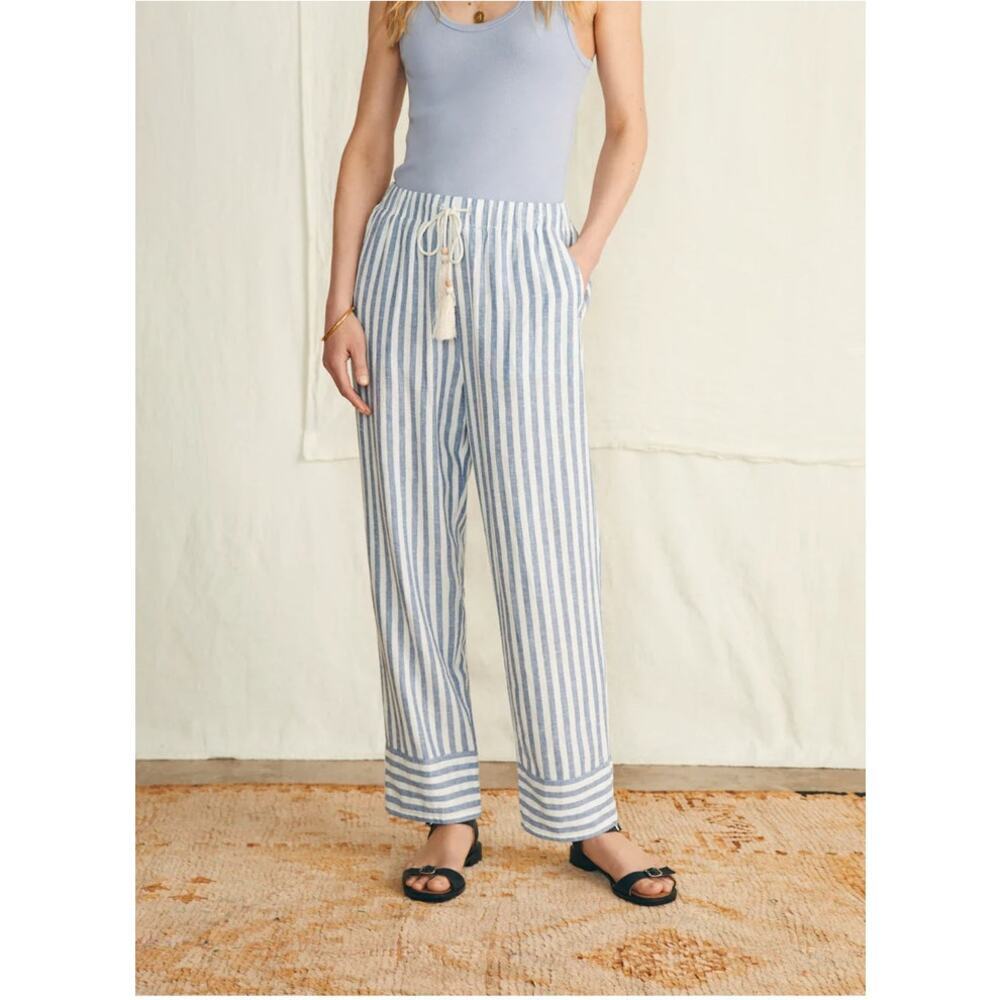 Faherty Pacific Beach Linen Pants